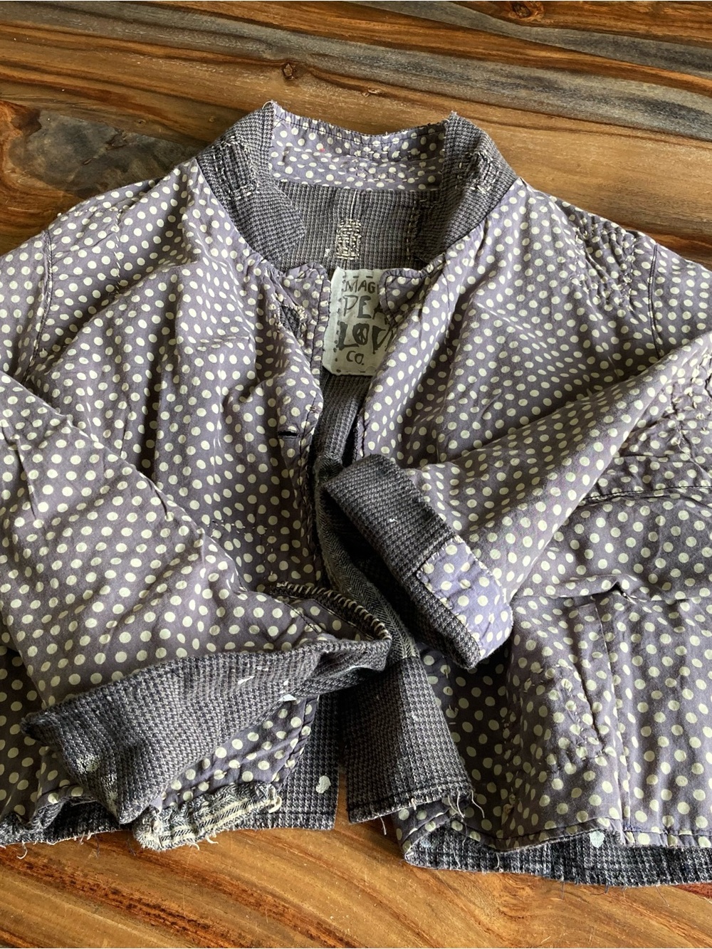 Magnolia Pearl cropped distressed jacket - Picture 10 of 14